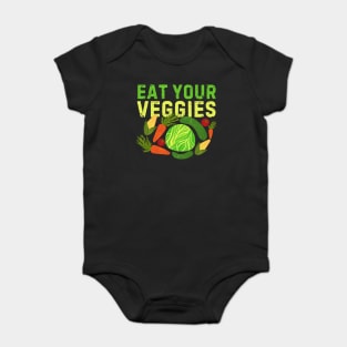 Eat Your Veggies Baby Bodysuit
